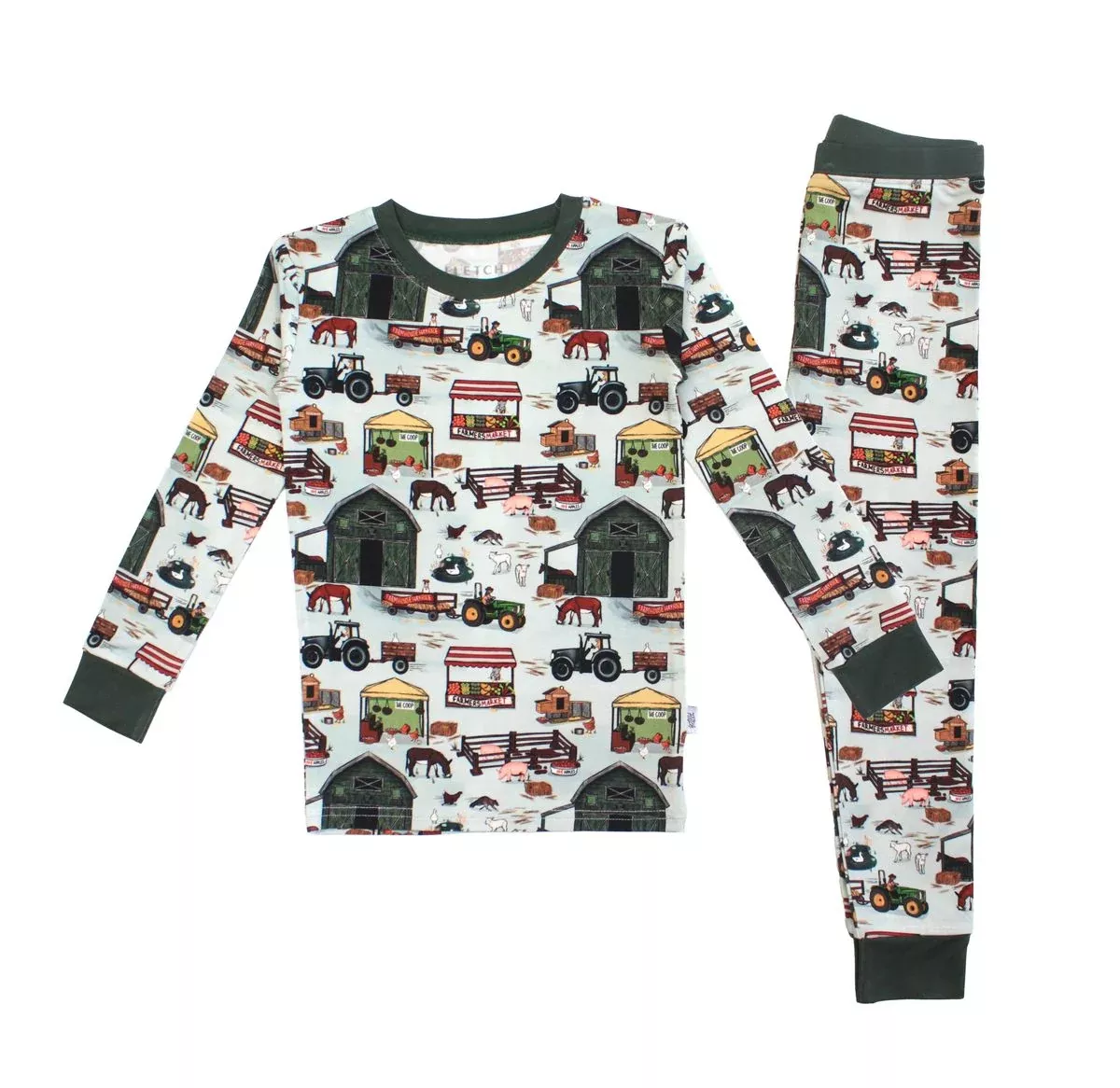 Fletch Farm Fresh 2 Piece Pajama Set