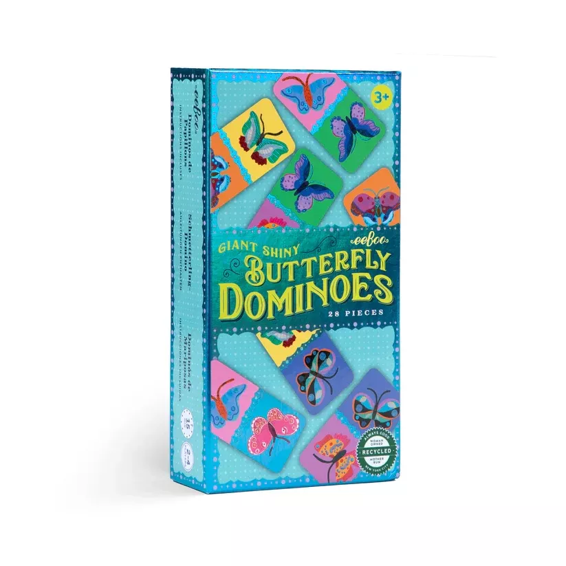 Giant Shiny Butterfly Dominoes