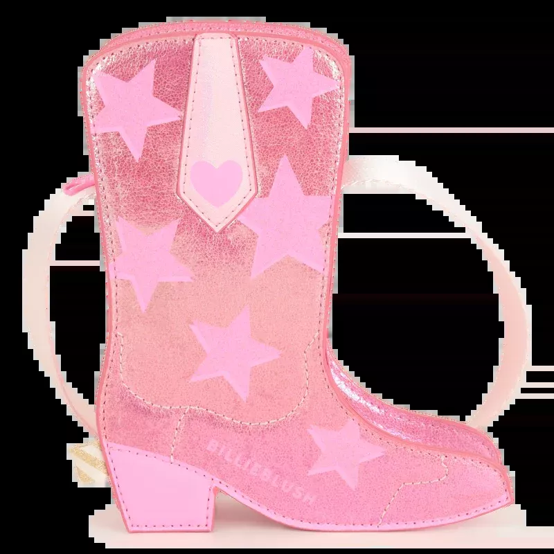 Girls Cowgirl Pink Boot Purse