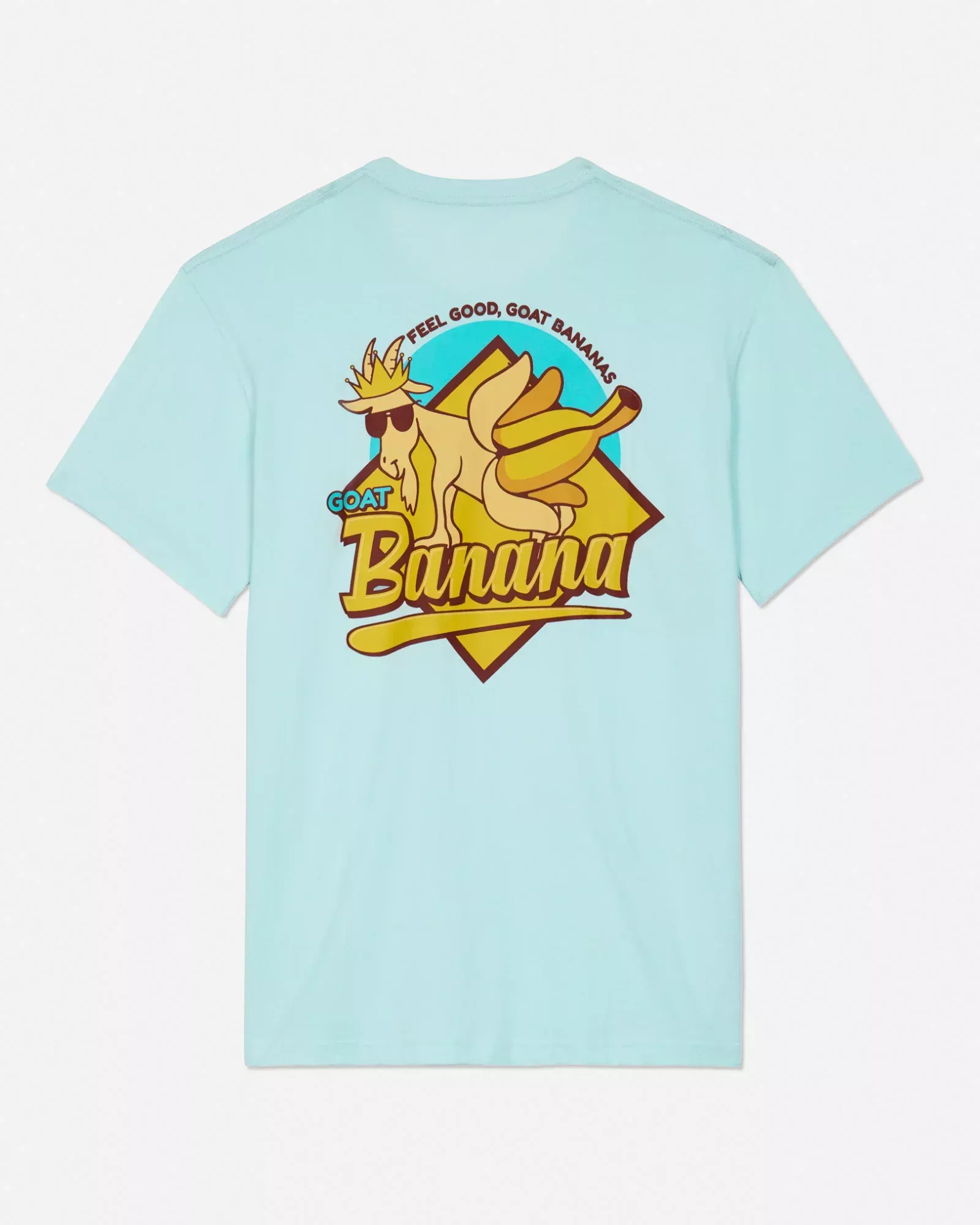 GOAT USA Banana Split T-shirt Ice Blue