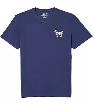 GOAT USA Navy Surf T-Shirt
