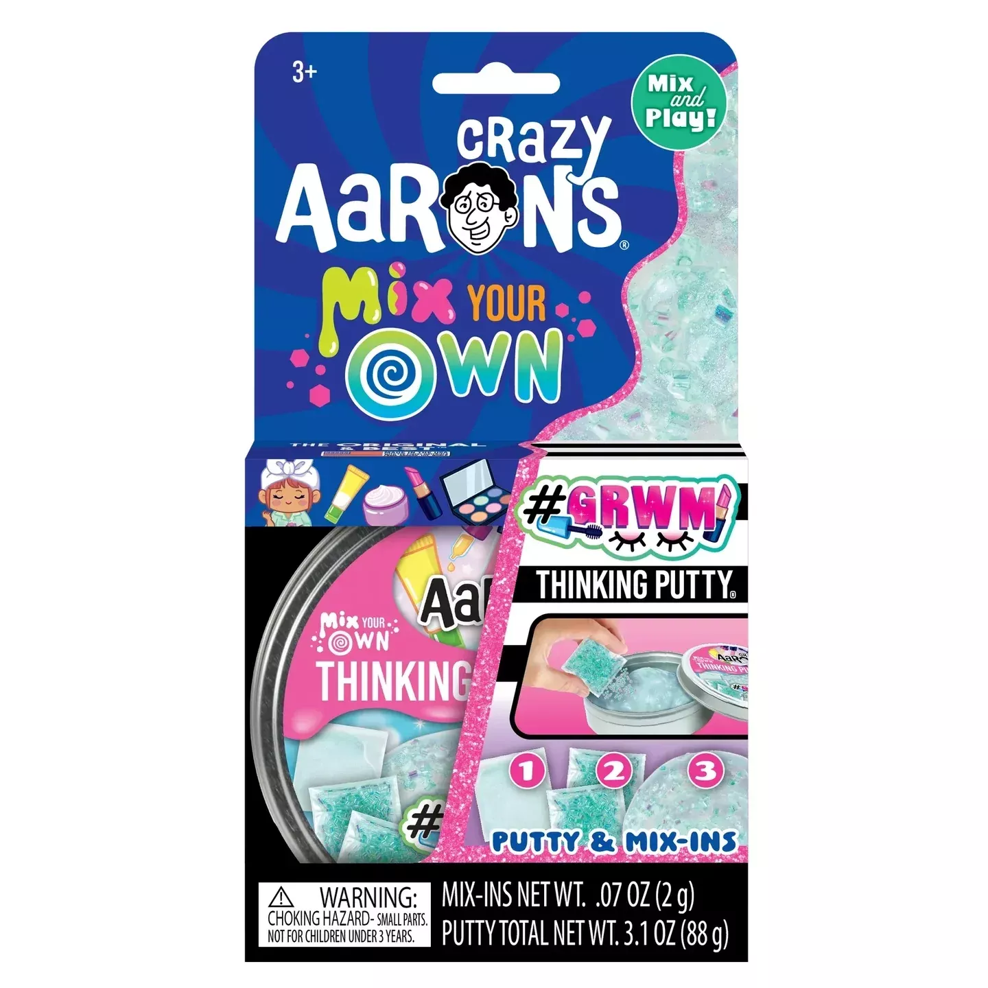 #GRWM Mix It 4in Crazy Aarons Thinking Putty