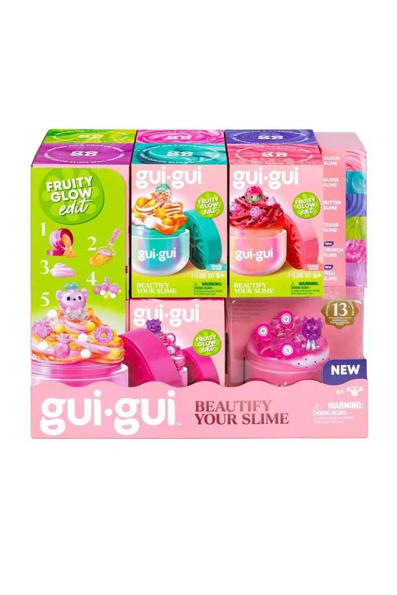 Gui Gui Surprise Slime Kit 11pc Counter Display Series 2
