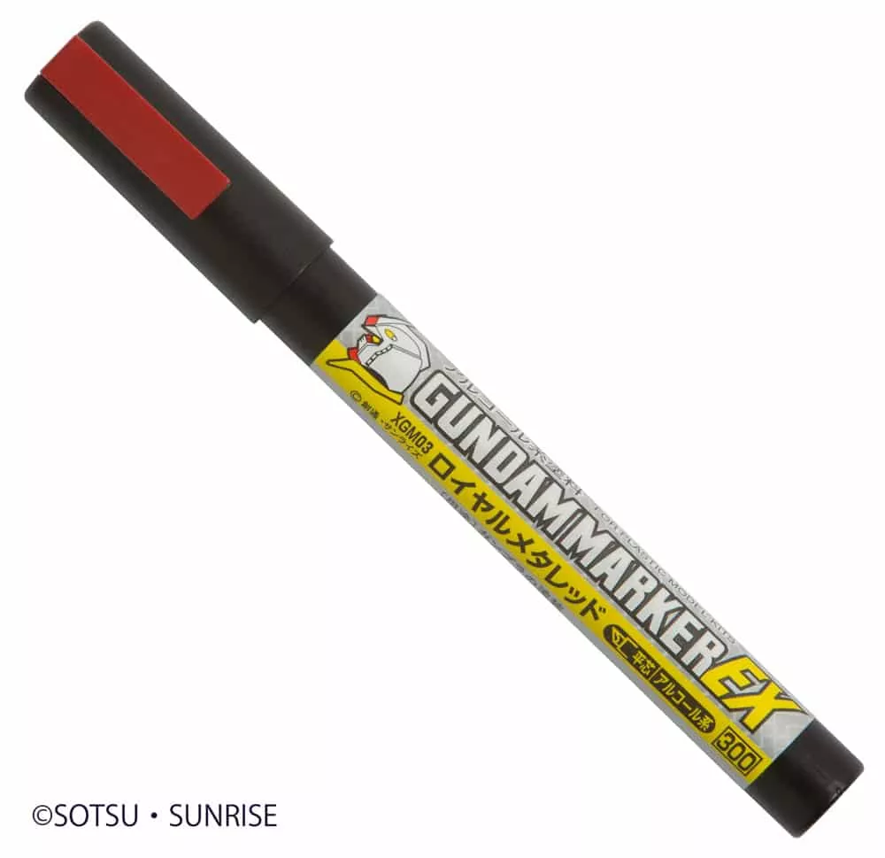 Gundam Marker XGM03P EX Royal Metallic Red Paint Marker