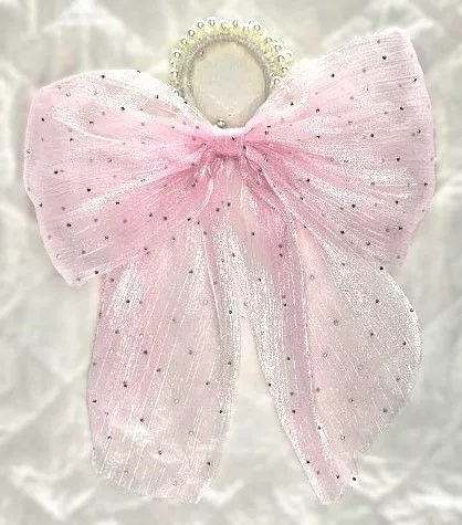 Hair Band with Pearl Beads and Rhinestone Studded Bow