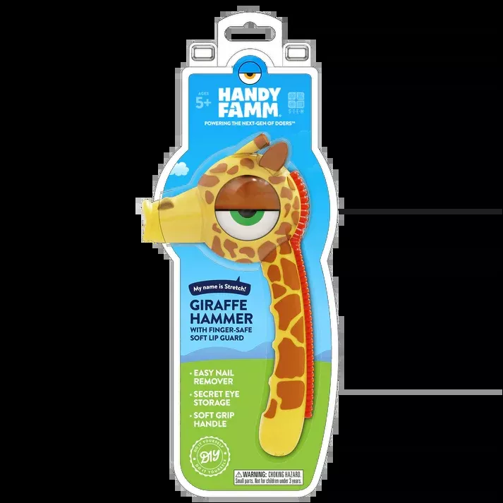 Handy Famm Kids STEM Giraffe Hammer