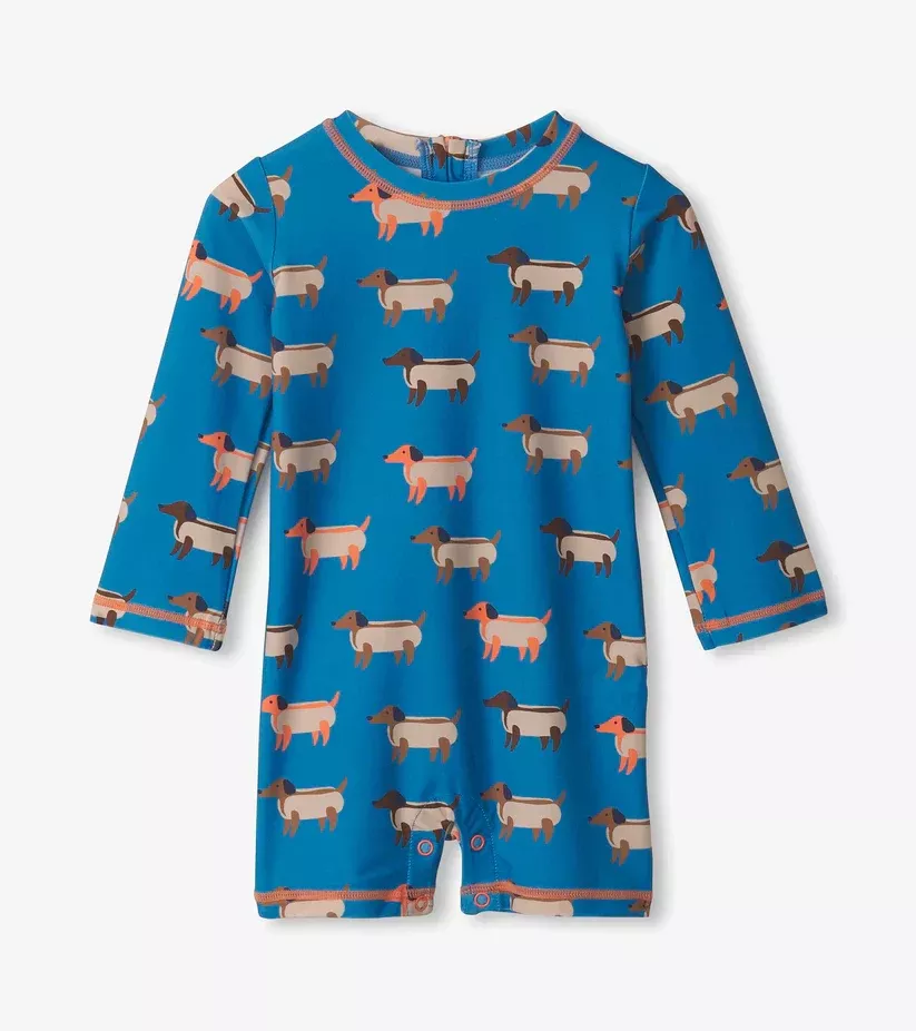 Hatley Hot Dogs One Piece Rashguard