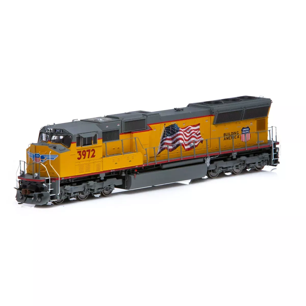 HO Scale - SD70M - Union Pacific #3972 - Tsunami2 DCC Sound Equipped