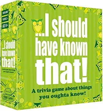 ...I Should Have Known That! Trivia Game