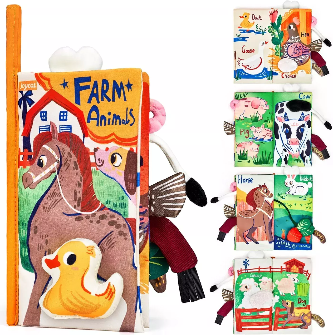 Joycat Cloth Book - Farm