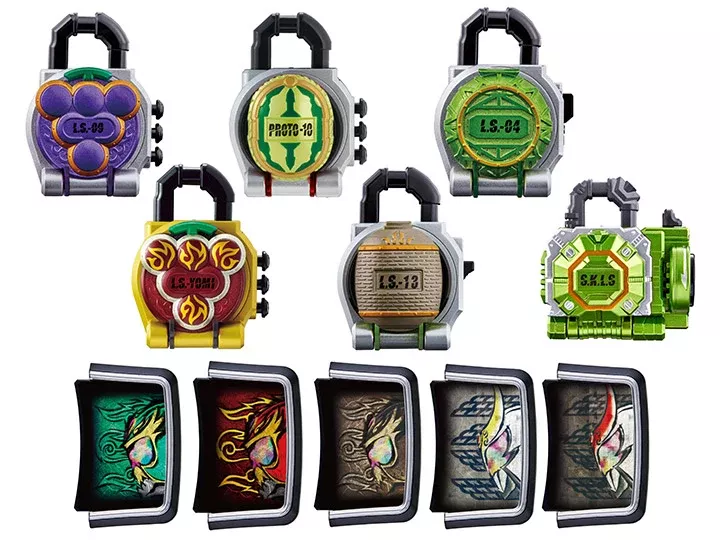 Kamen Rider Complete Selection Modification CSM Lockseed Kureshima Set