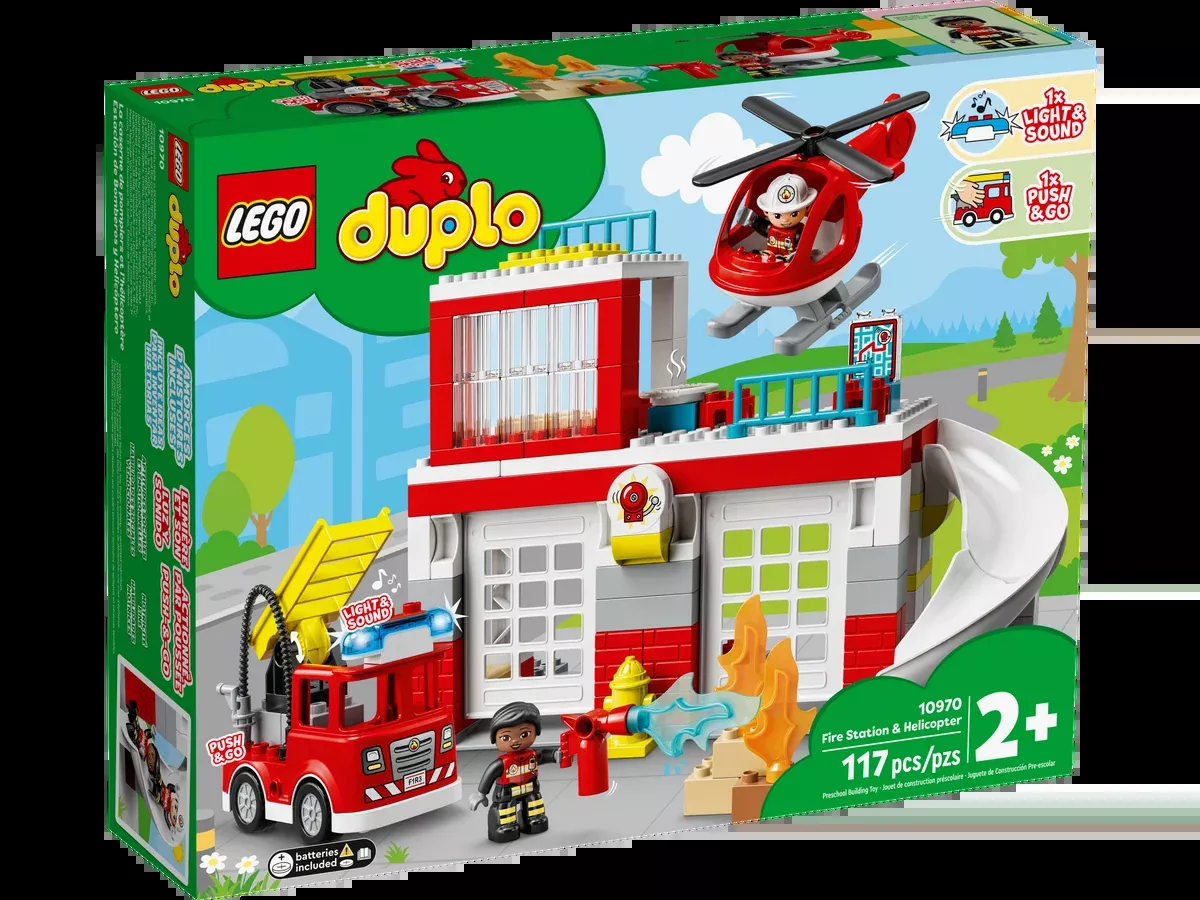 LEGO Duplo: Fire Station & Helicopter