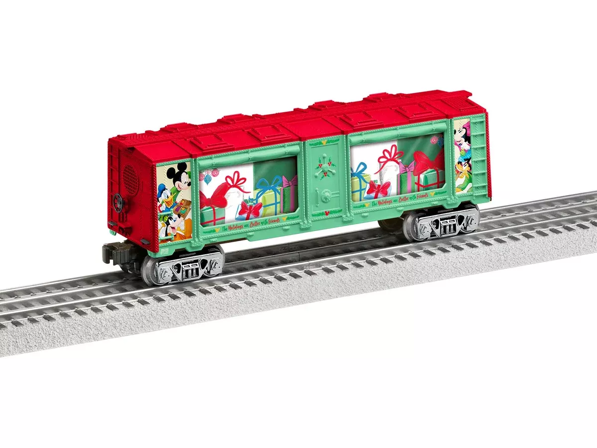 Lionel 2128350 Mickey & Friends Christmas Present Car O SCALE NEW
