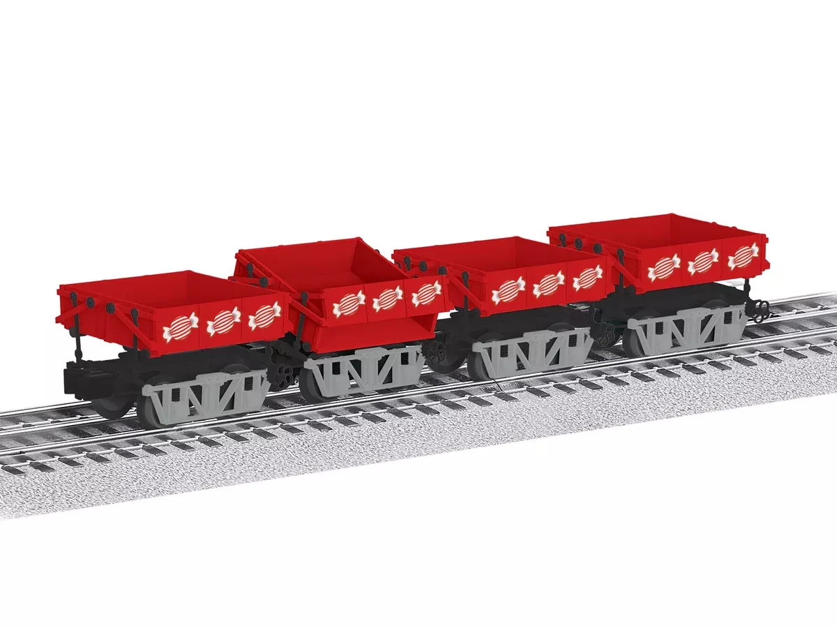 Lionel 2526630 Christmas Disconnect Candy Dump Cars limitedO SCALE NEW