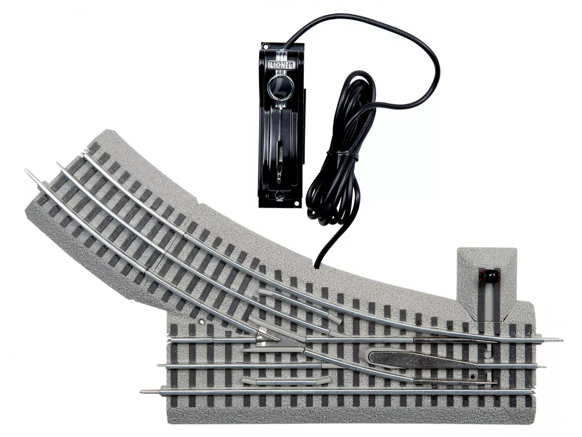 Lionel 6-12046 FasTrack O36 Remote Switch - Right Hand O SCALE Like New