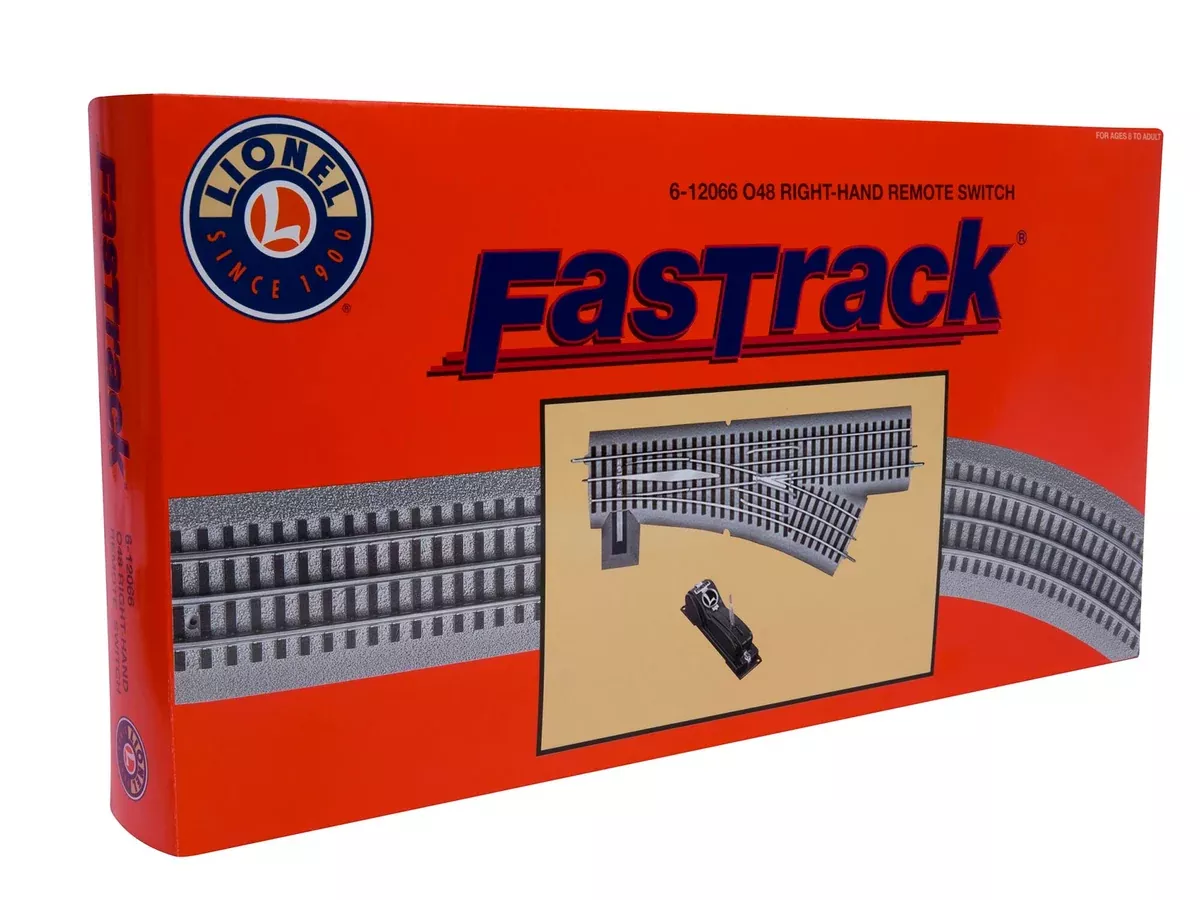Lionel 6-12066 FasTrack O48 Remote Switch - Right Hand O SCALE NEW