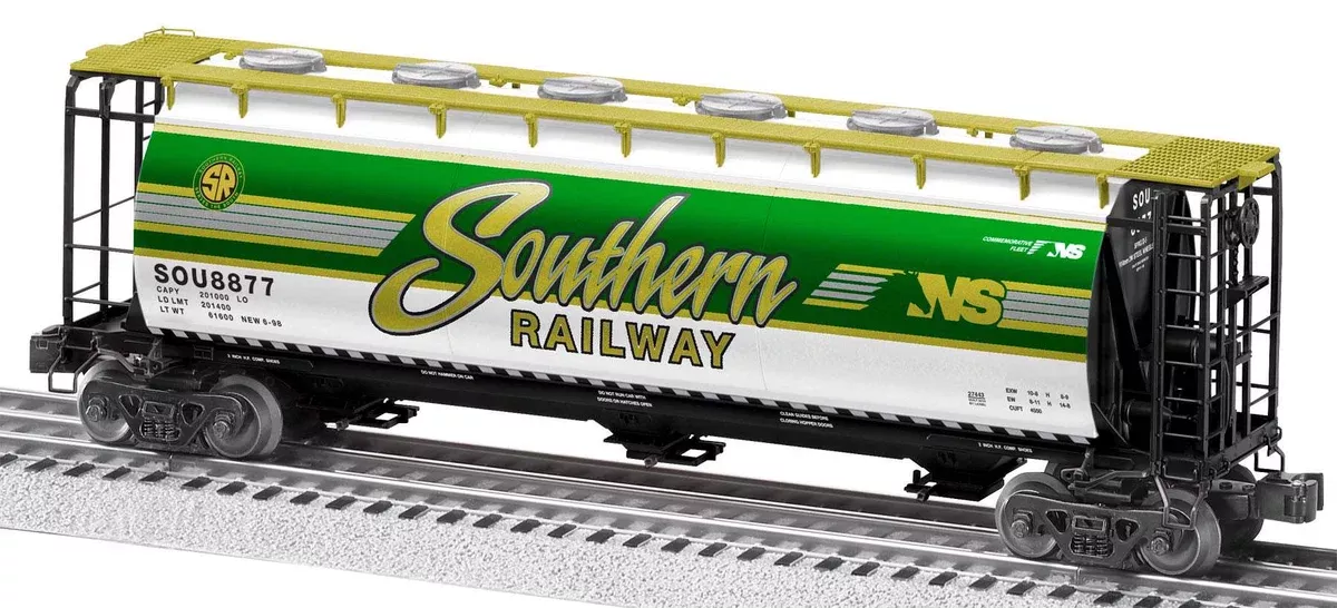 Lionel 6-27446 Southern NS Heritage 3-Bay Cylindrical Hopper #SOU8877 O SCALE NEW