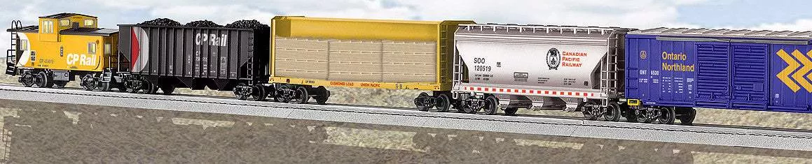 Lionel 6-30026 Canadian Pacific LionMaster TMCC Freight Train Set (SD90 #9108) O SCALE Used Excellent