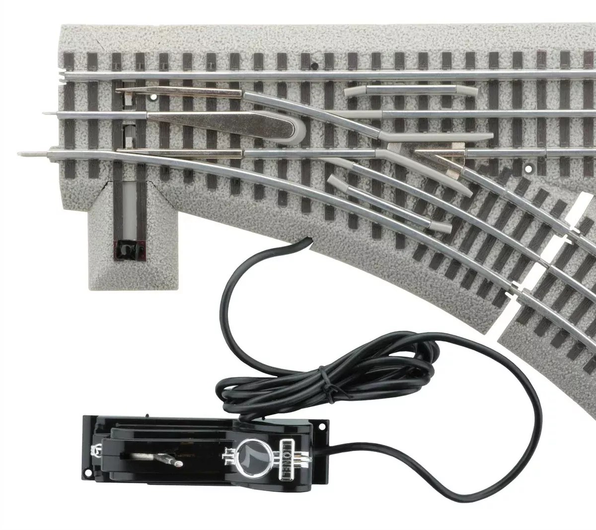 Lionel 6-81253 FasTrack O31 Remote/Command Switch - Right Hand #2 O SCALE Used Excellent
