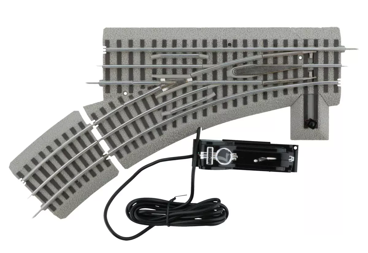 Lionel 6-81947 FasTrack O36 Remote/Command Switch - Left Hand O SCALE Like New