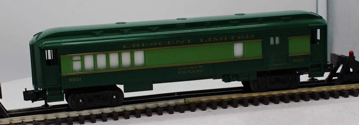 Lionel 6-9531 SOUTHERN RAILWAY Combo Car 9531 O SCALE Used Damaged Box