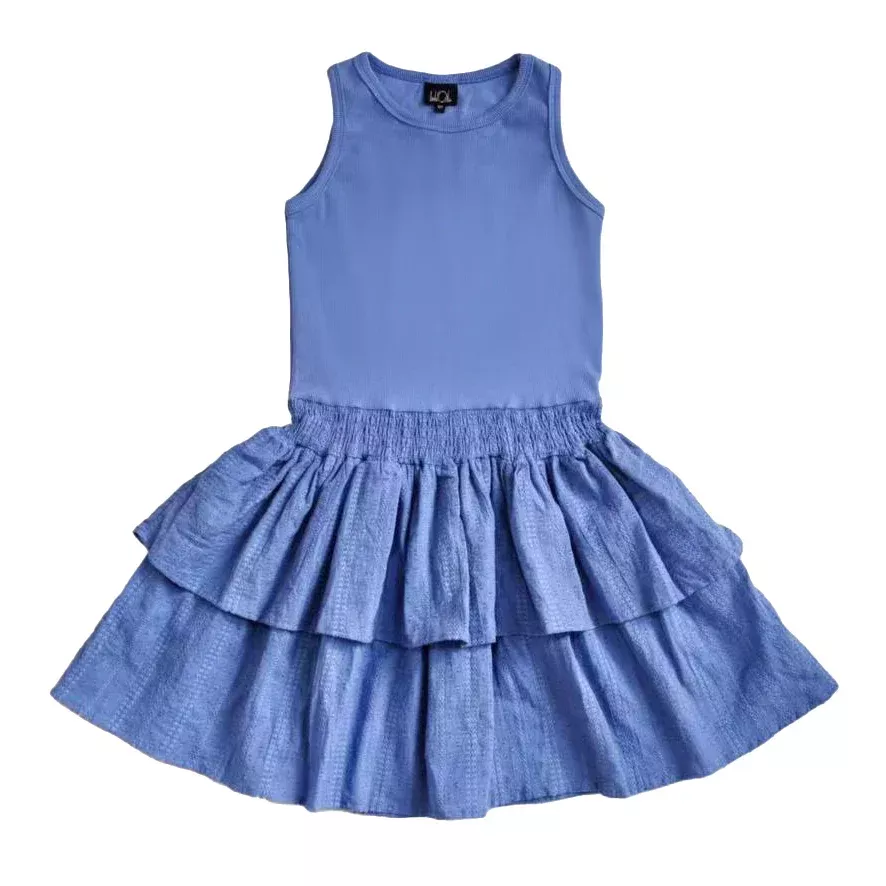 Little Olin Periwinkle Tank Dress