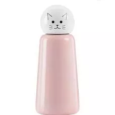 Lund Waterbottle - Pink and White Cat
