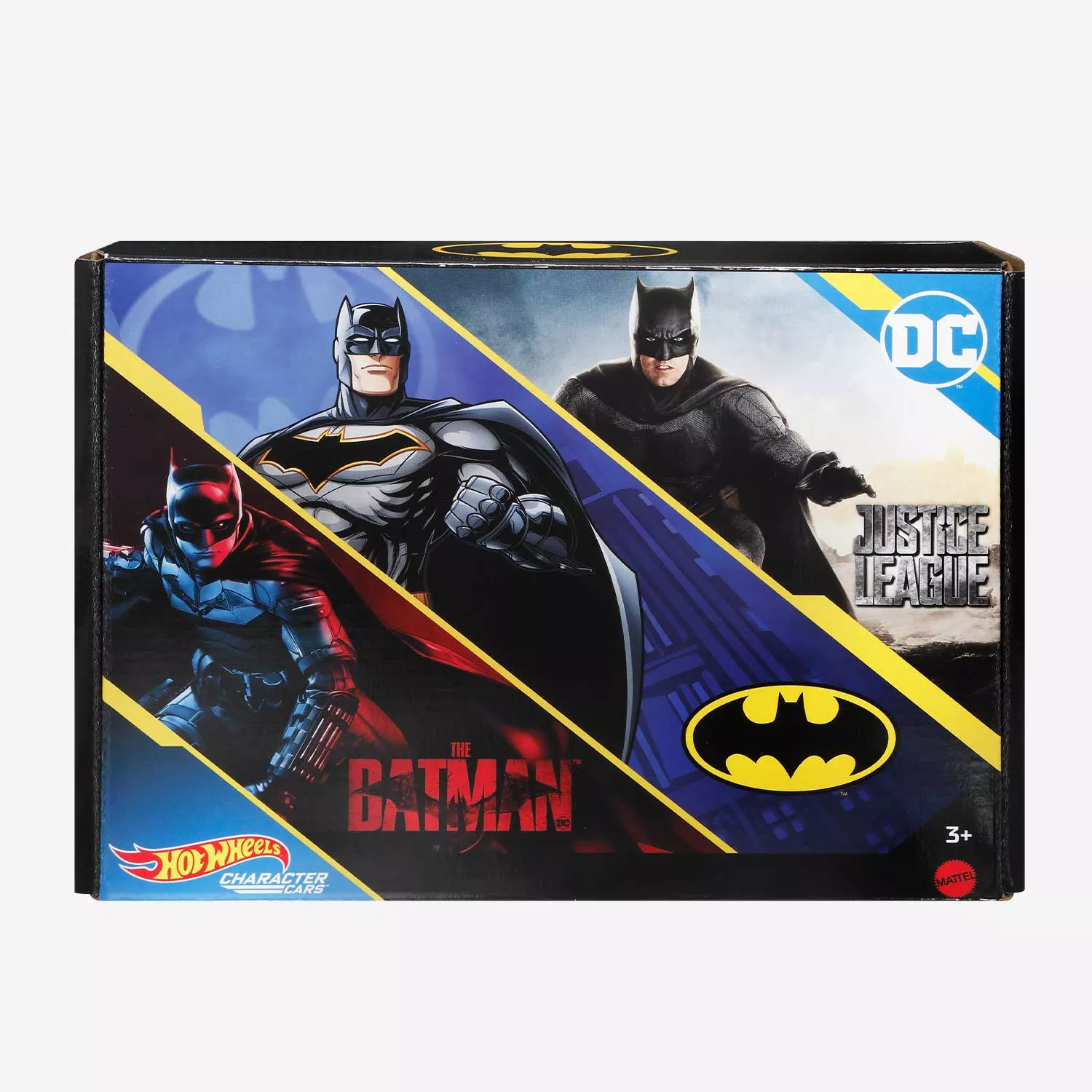 Mattel - Hot Wheels Batman Character Car - Pack of 6