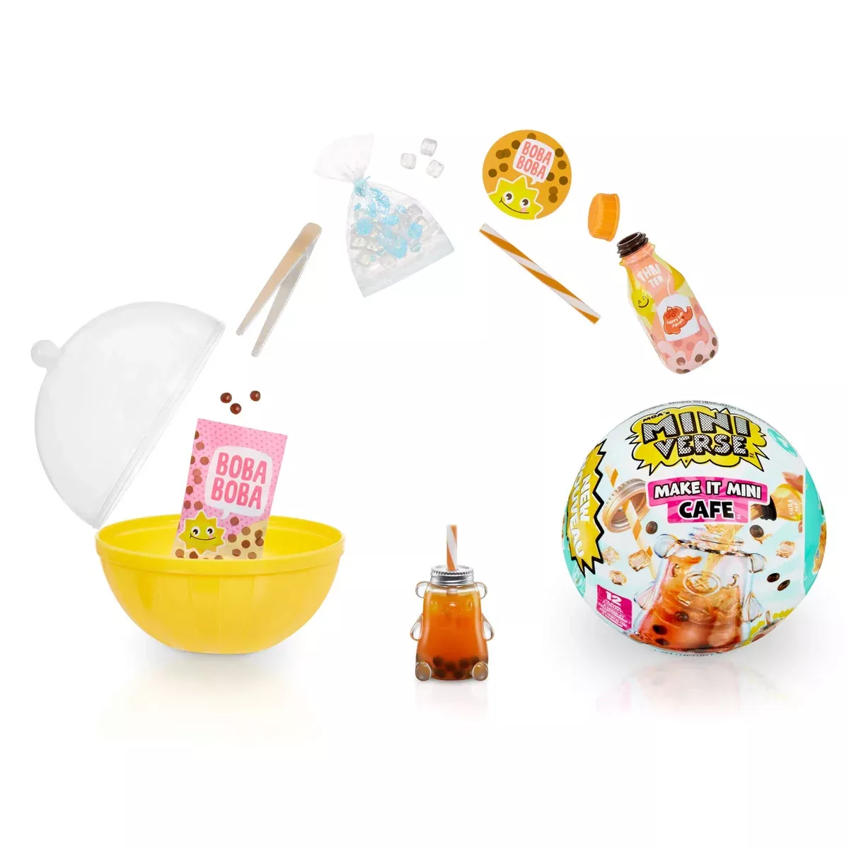 MGA's Miniverse Make It Mini Cafe Series 4 Collectible Toy DIY Resin