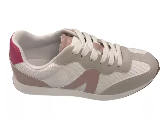 Mia Sneaker - Dannah - White/Pink