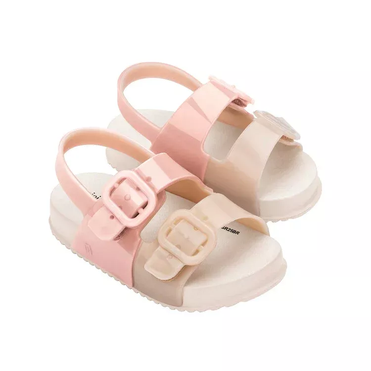 Mini Melissa Cozy Sandals Baby - Pink/Beige