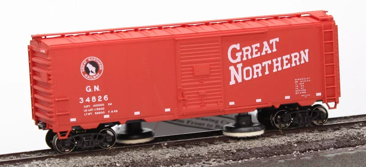 MNP HO Great Northern Motorized Track Cleaning Car DCC Compatible HO SCALE NEW