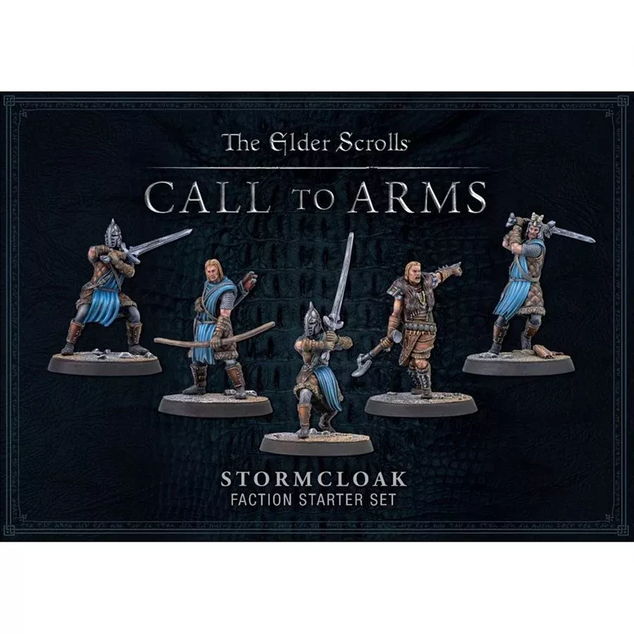 Modiphius Entertainment - The Elder Scrolls Call to Arms: Plastic Stormcloak Faction Start Set