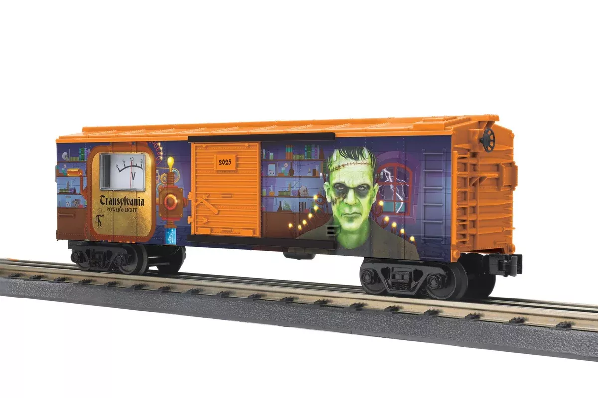MTH RailKing 30-71229 Transylvania Power & Light Box Car with power meter 2025 limited O SCALE NEW