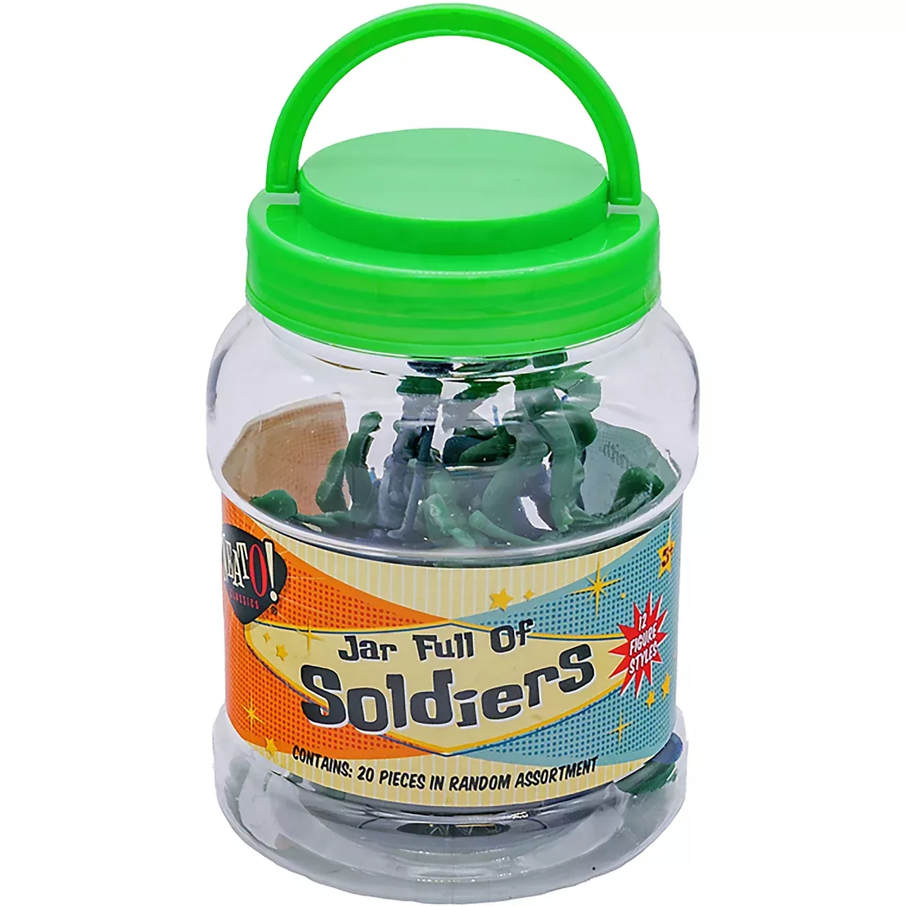 Neato Jar of Toy Soldiers