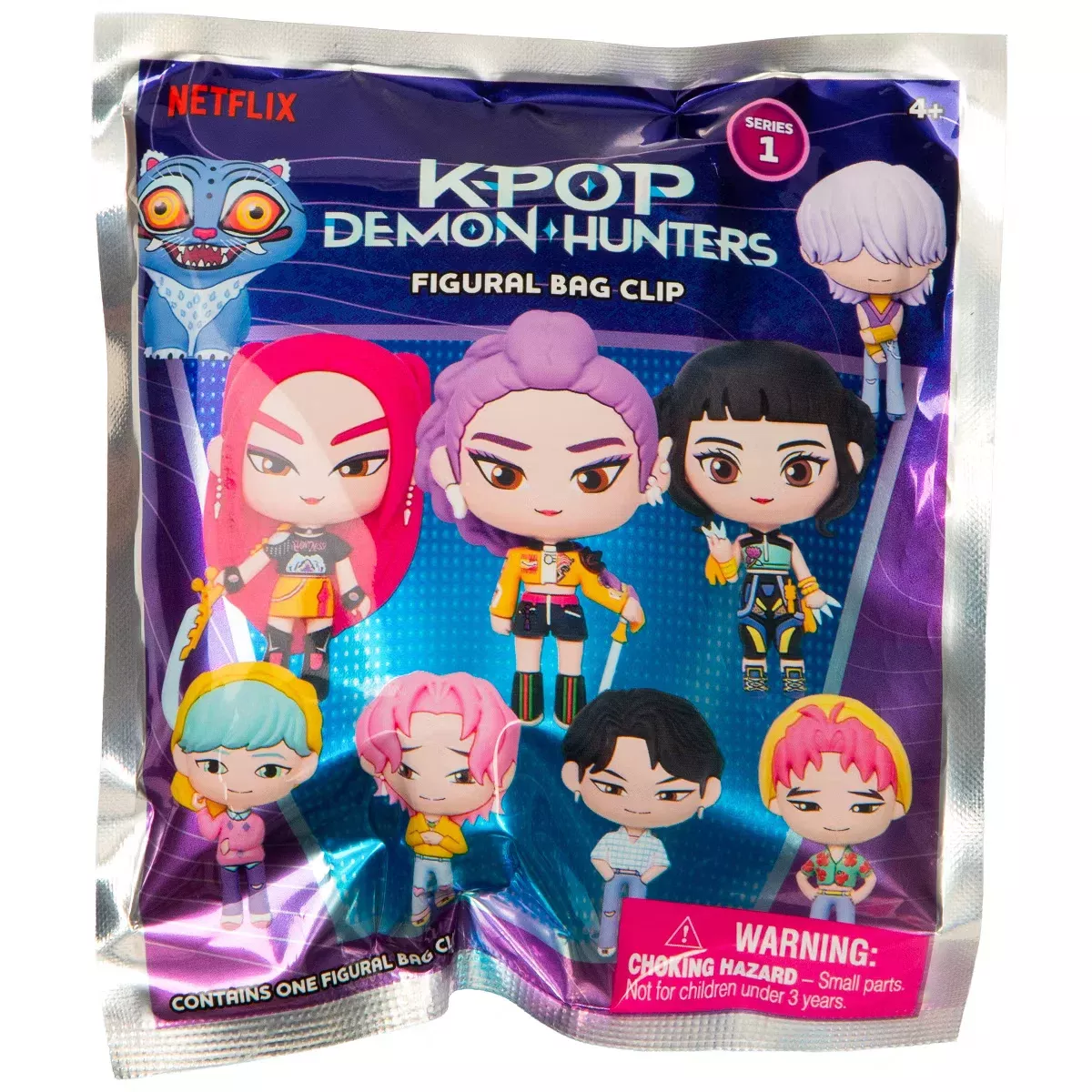 Netflix: Backpack Clip Blind Bag - KPOP Demon Hunters - 3" Collectible Figure