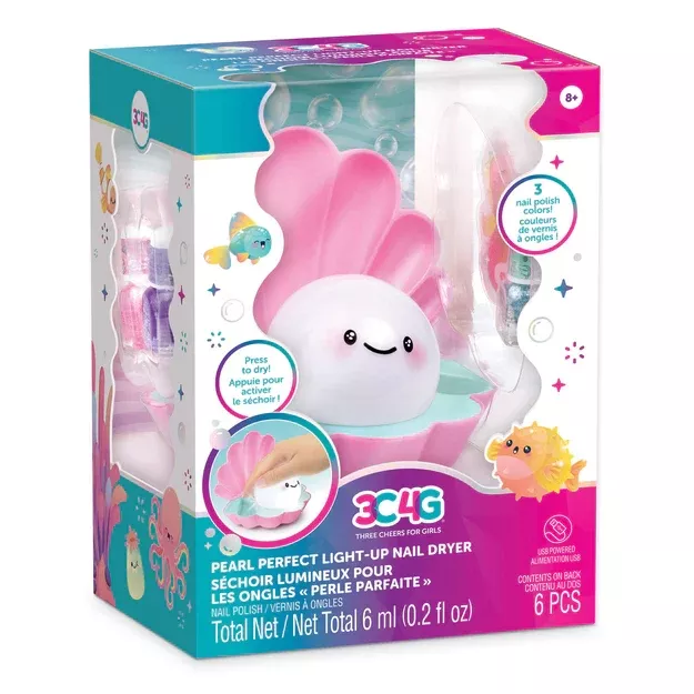 Pearl Perfect Light-Up Nail Dryer