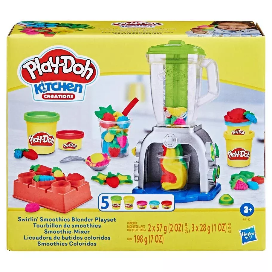 Play-Doh Swirlin' Smoothies Blender Creative Toy Playset for Kids