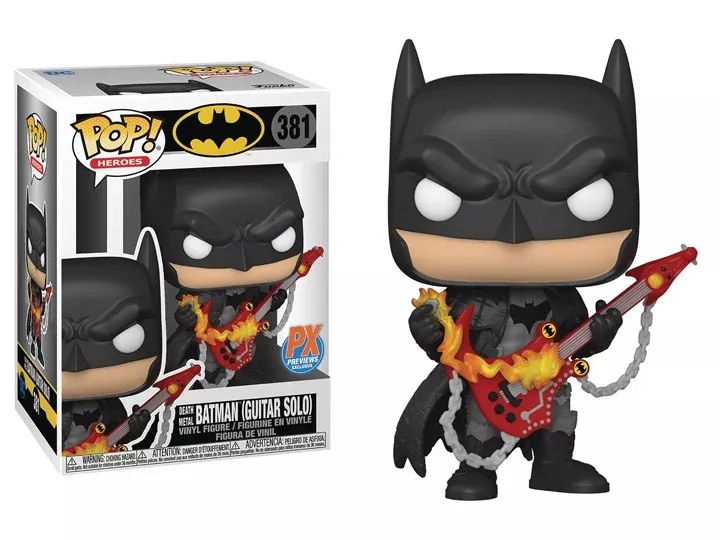 POP! Batman - Previews Exclusive Death Metal Batman (Guitar Solo)