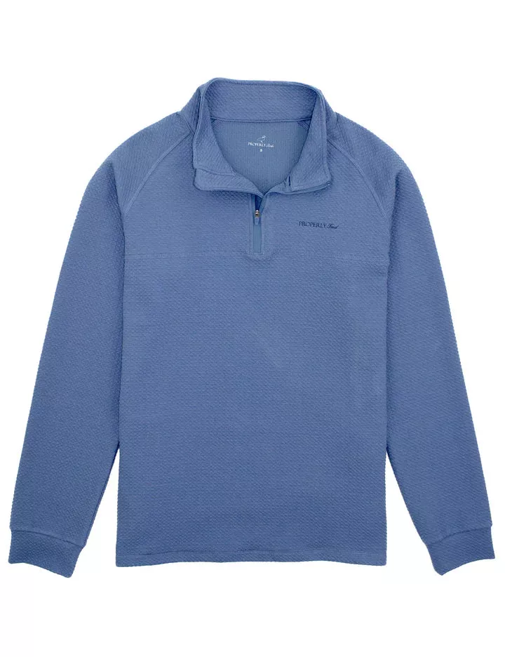 Properly Tied Palmetto Pullover- Denim