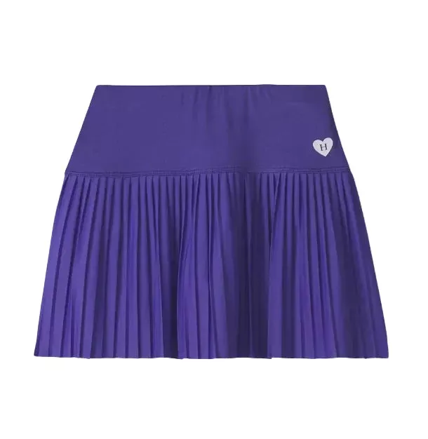 Purple Opulence Pleated Sporty Skort
