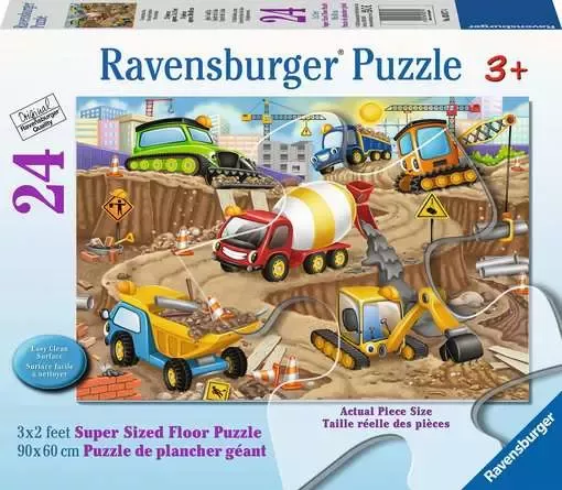 Ravensburger 24Pc Construction Fun Floor Puzzle