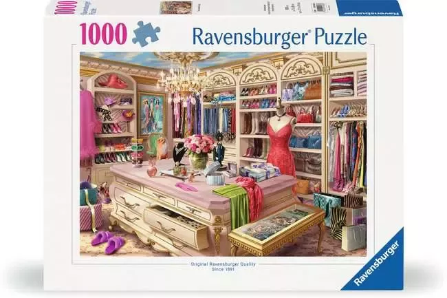 Ravensburger The Coveted Closet 1000 Piece Jigsaw Puzzle