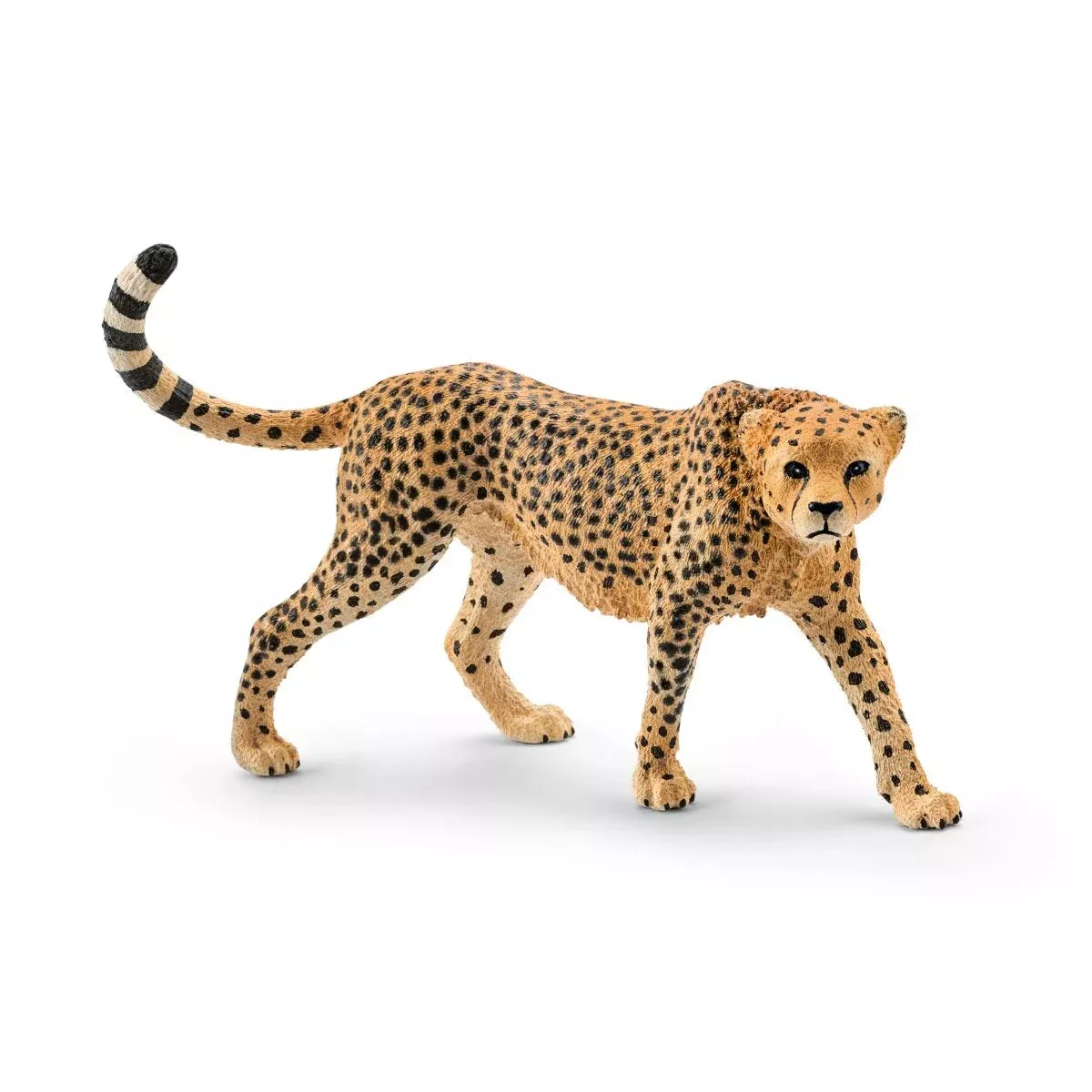 Schleich Wild Life Cheetah Female Figurine Hand-Painted Animal Model