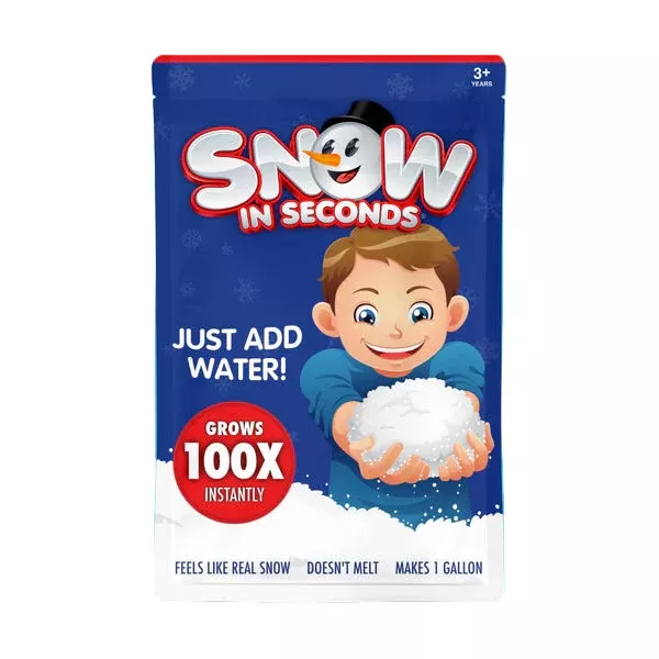 Snow in Seconds - Looks and Feels Like Real Snow