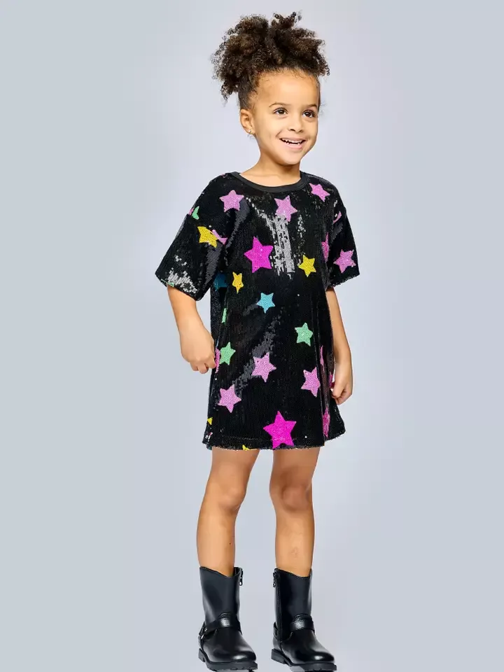 Star Sequin Dress