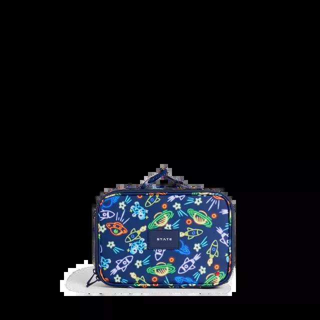 State Bags Insulated Lunchbox -Rodgers Neon Space