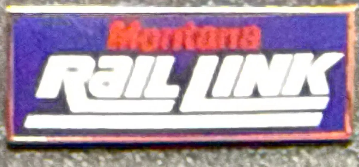 Sundance Pins MLRB Montana Rail Link Logo Pin Limited