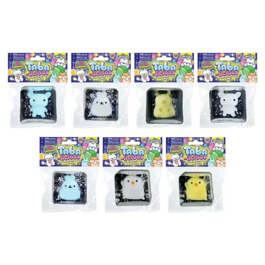 Taba-licious Glow in the Dark Cubes