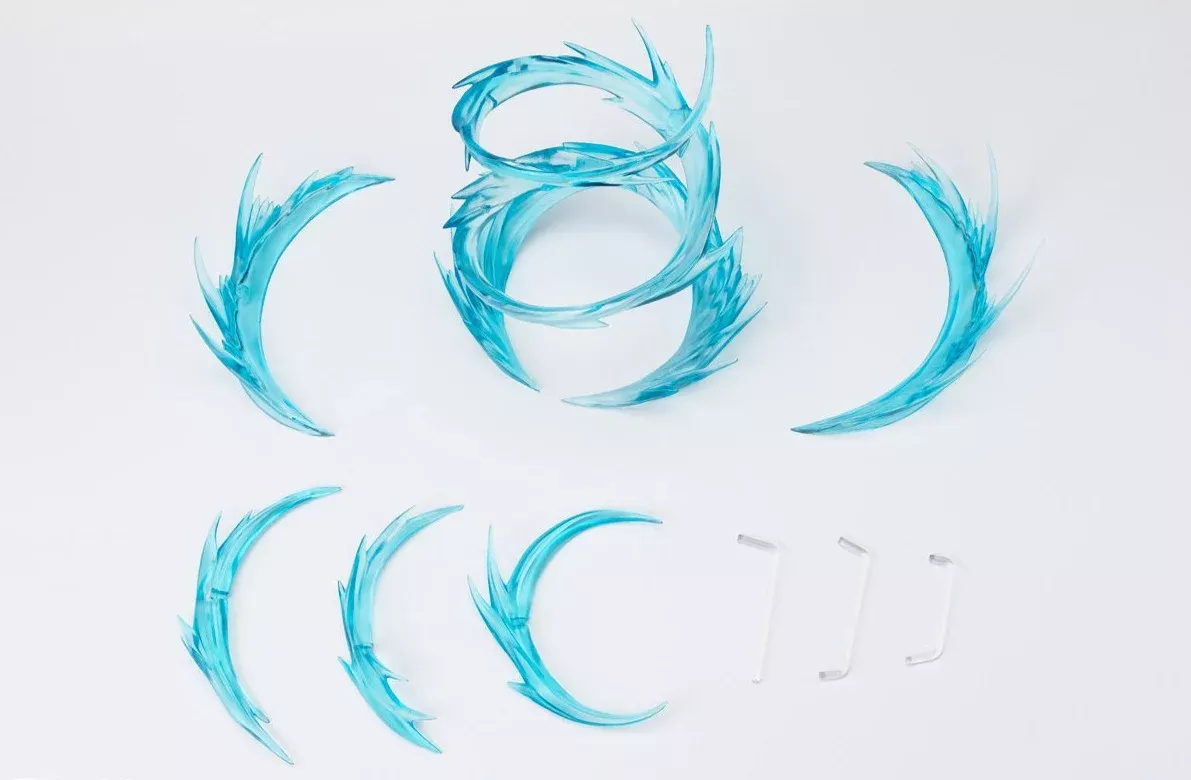Tamashii Effect Wind Blue Version Stand Base Stage S.H Figuarts